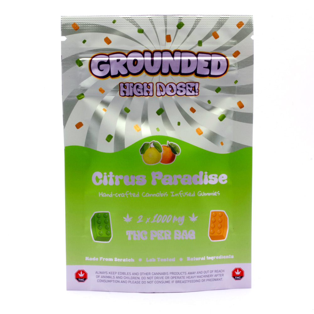 2000mg Dose Gummies By Grounded