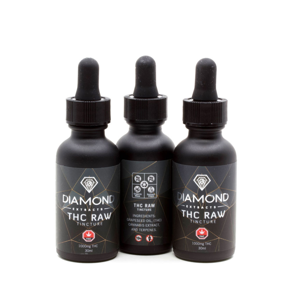 1000mg THC Tincture by Diamond Assorted 