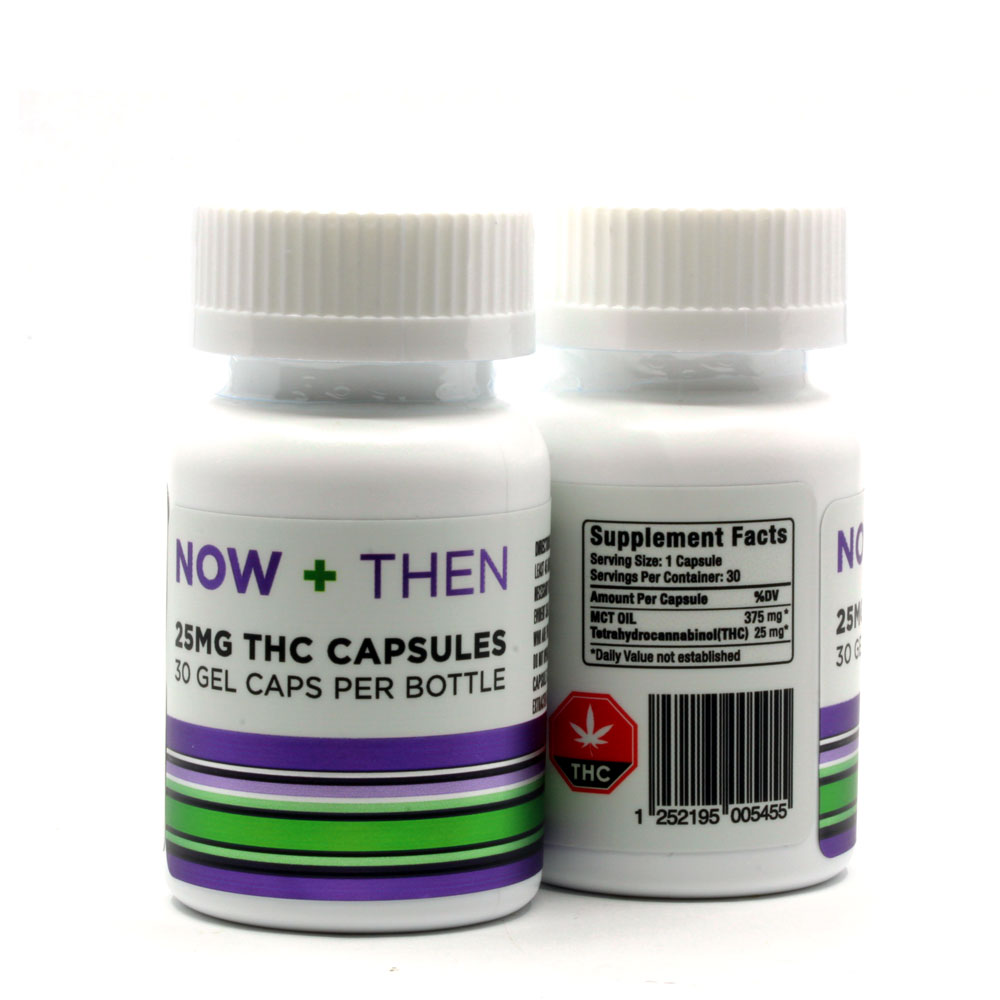 750mg THC Capsules by Now + Then
